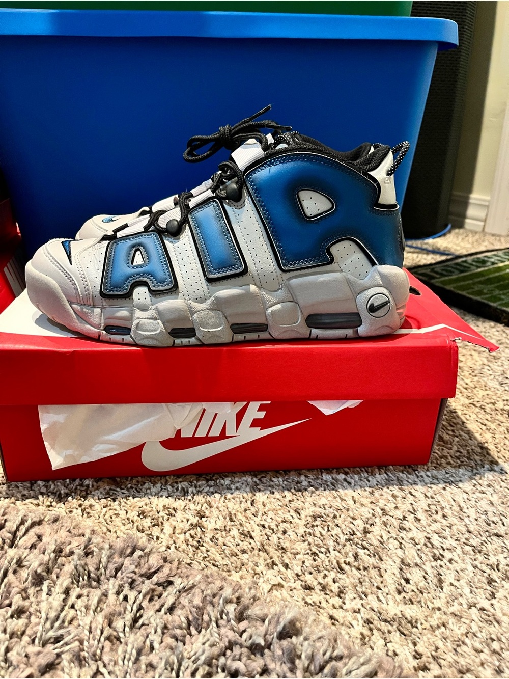 Nike Air More Uptempo Industrial Blue